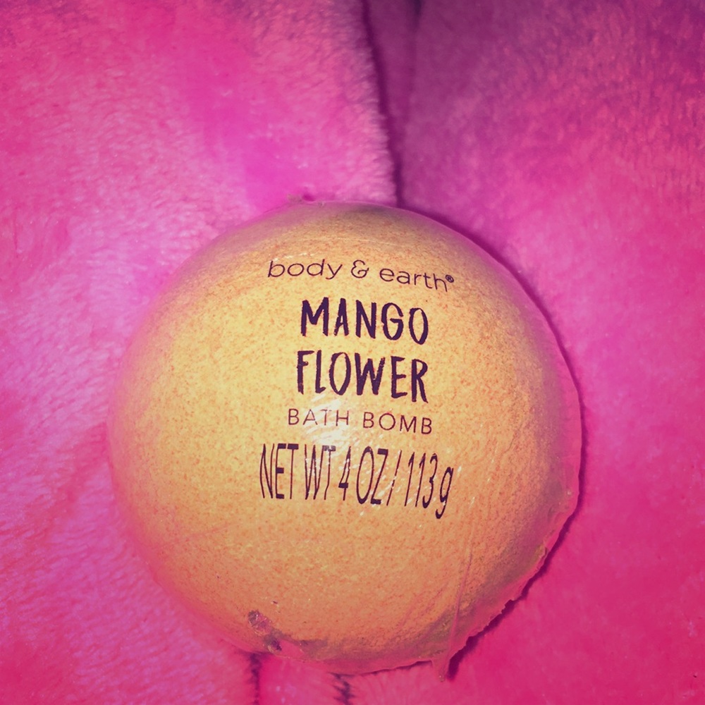 Mango Flower Bath Bomb